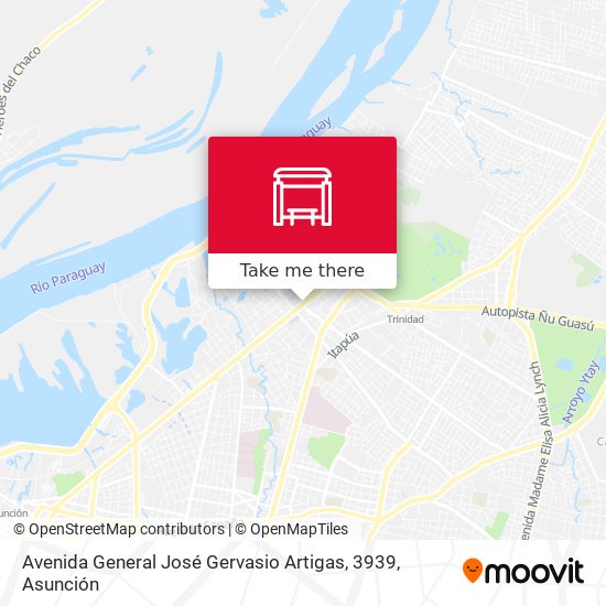 Avenida General José Gervasio Artigas, 3939 map