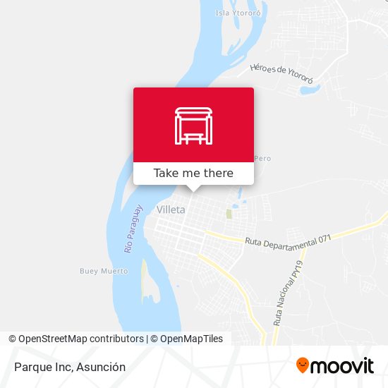 Mapa de Parque Inc