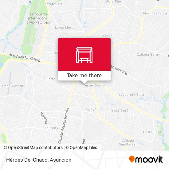 Mapa de Héroes Del Chaco