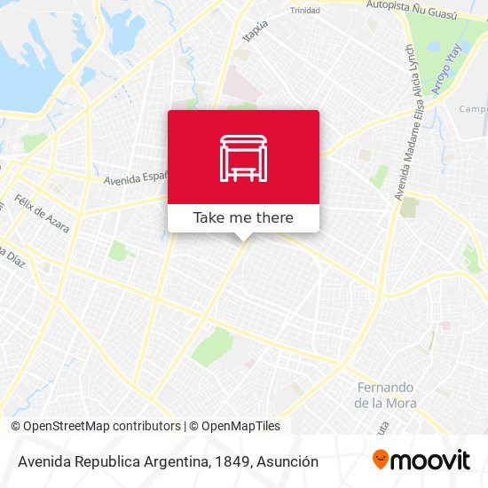 Avenida Republica Argentina, 1849 map