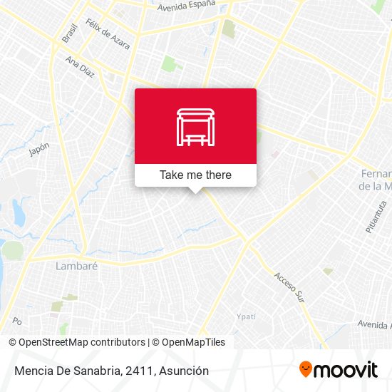 Mencia De Sanabria, 2411 map