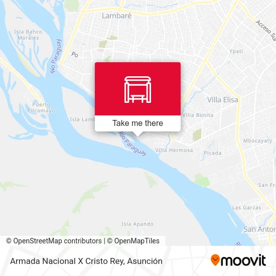 Mapa de Armada Nacional X Cristo Rey