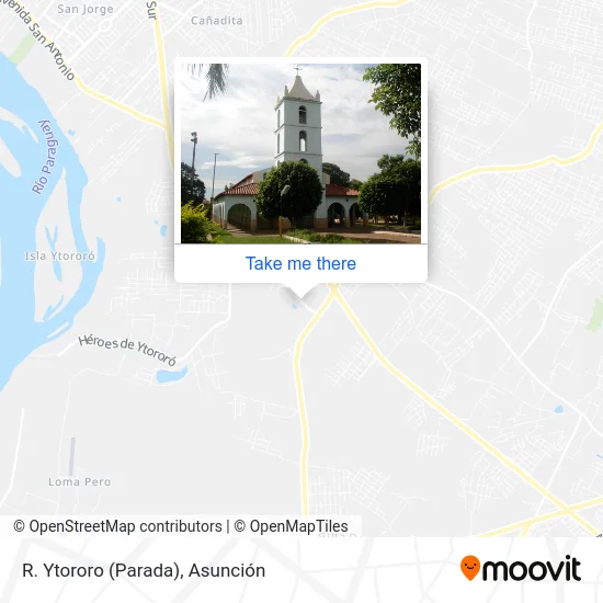 R. Ytororo (Parada) map
