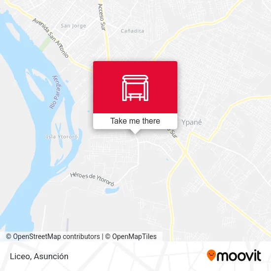 Liceo map