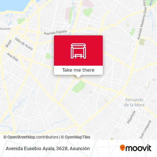 Avenida Eusebio Ayala, 3628 map