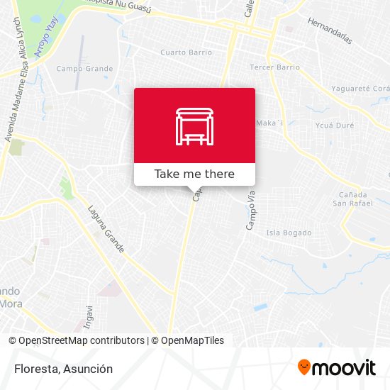 Mapa de Floresta