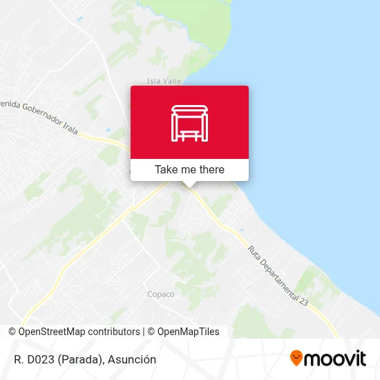 R. D023 (Parada) map