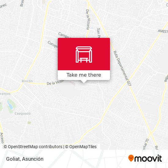 Mapa de Goliat