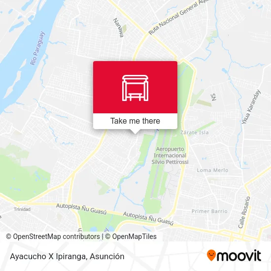 Mapa de Ayacucho X Ipiranga