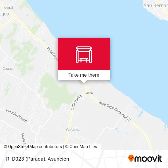 R. D023 (Parada) map