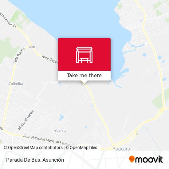 Mapa de Parada De Bus
