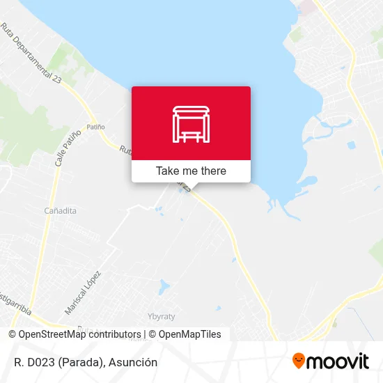 R. D023 (Parada) map