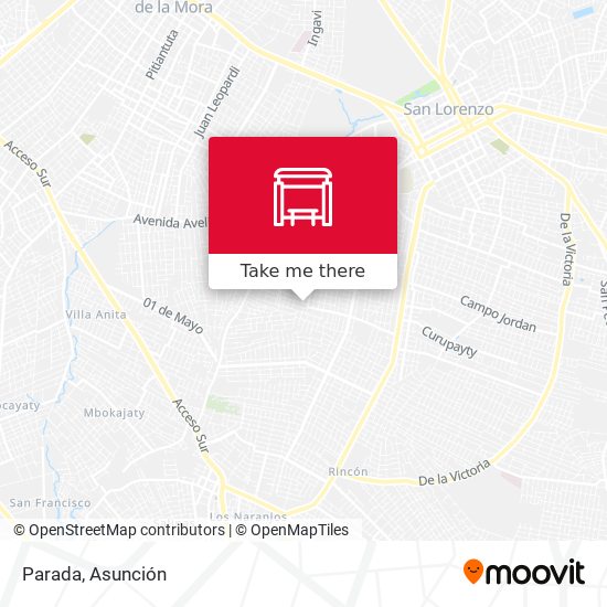 Mapa de Parada