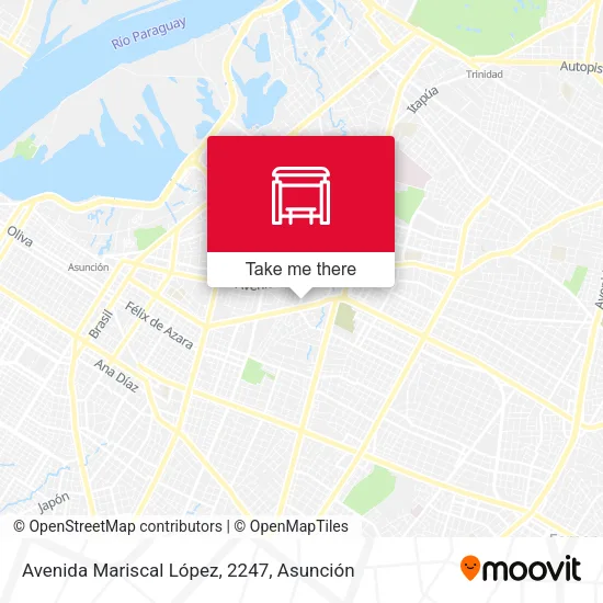 Avenida Mariscal López, 2247 map