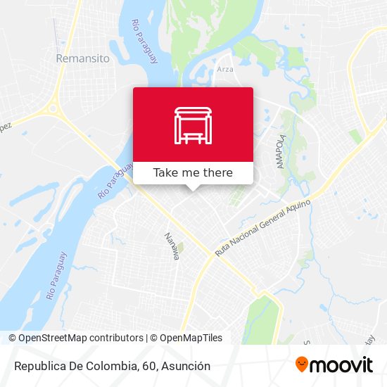 Republica De Colombia, 60 map