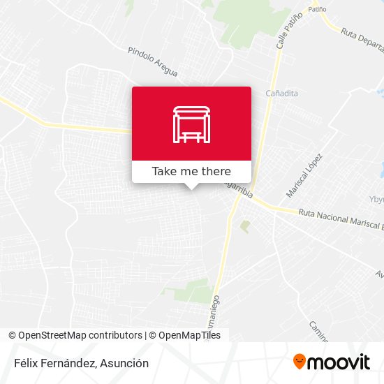 Mapa de Félix Fernández