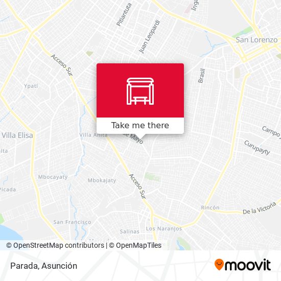 Mapa de Parada