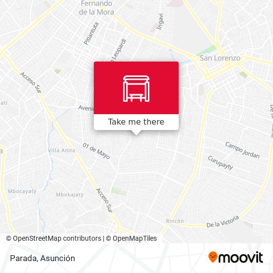 Mapa de Parada