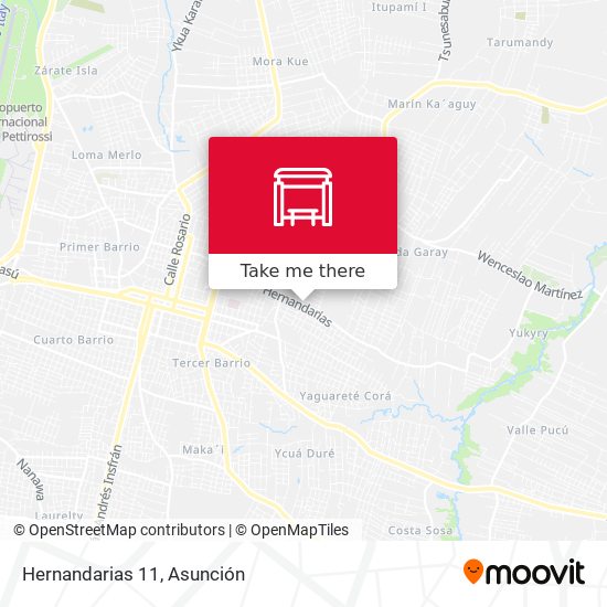 Mapa de Hernandarias 11