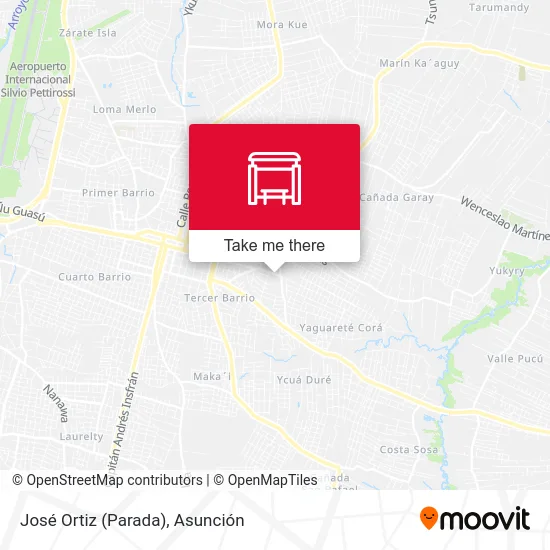 José Ortiz (Parada) map