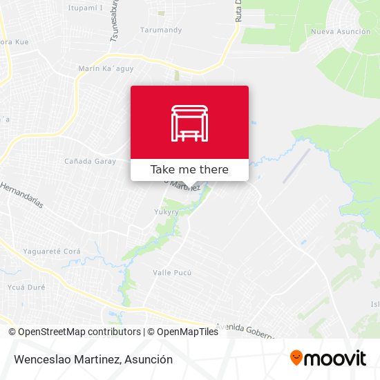 Mapa de Wenceslao Martinez
