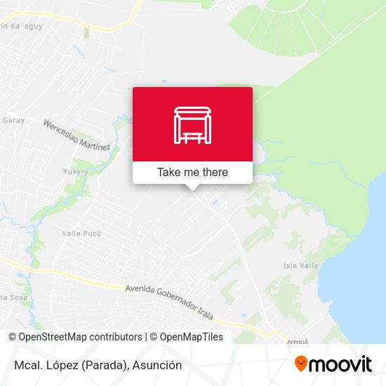 Mapa de Mcal. López (Parada)