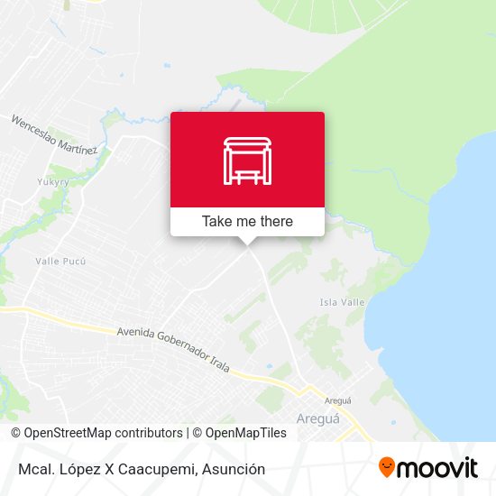 Mapa de Mcal. López X Caacupemi