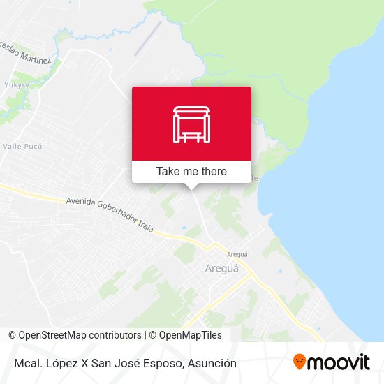 Mapa de Mcal. López X San José Esposo