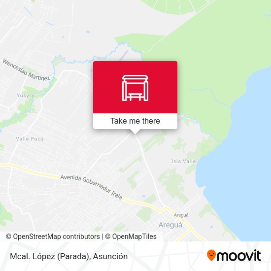 Mapa de Mcal. López (Parada)