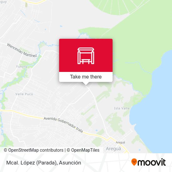 Mapa de Mcal. López (Parada)