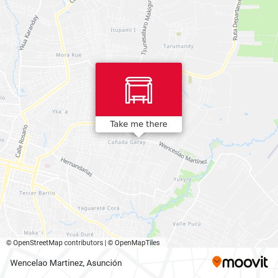 Mapa de Wencelao Martinez
