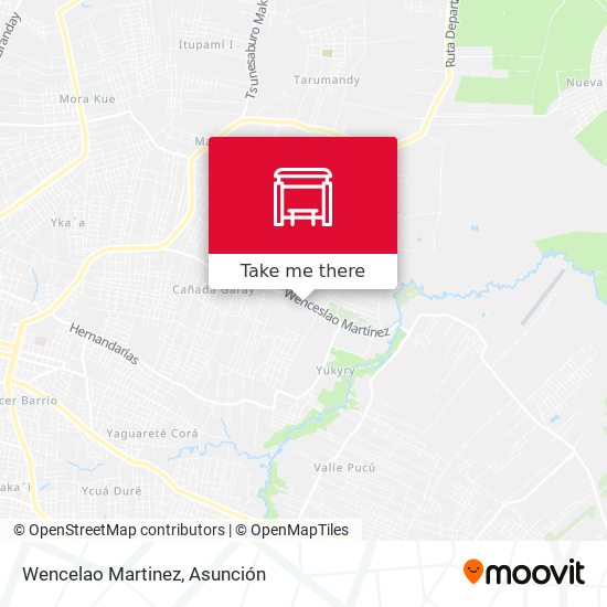 Mapa de Wencelao Martinez