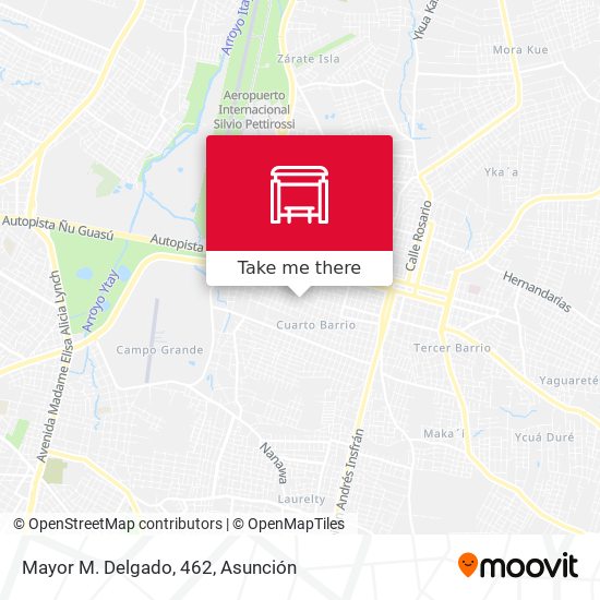 Mapa de Mayor M. Delgado, 462