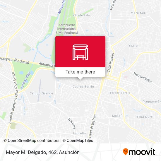 Mapa de Mayor M. Delgado, 462