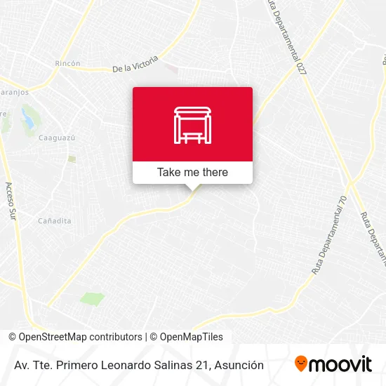 Mapa de Av. Tte. Primero Leonardo Salinas 21