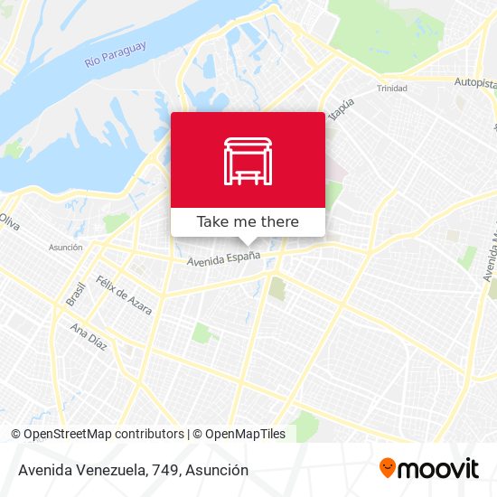 Avenida Venezuela, 749 map