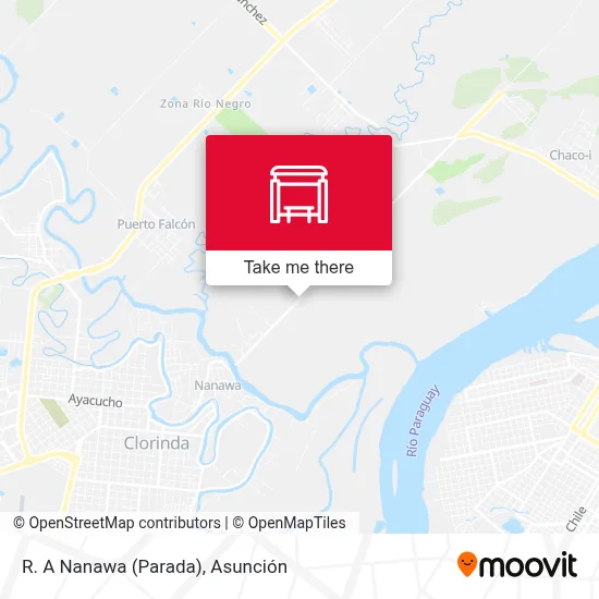 R. A Nanawa (Parada) map