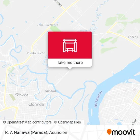 R. A Nanawa (Parada) map