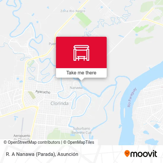 R. A Nanawa (Parada) map
