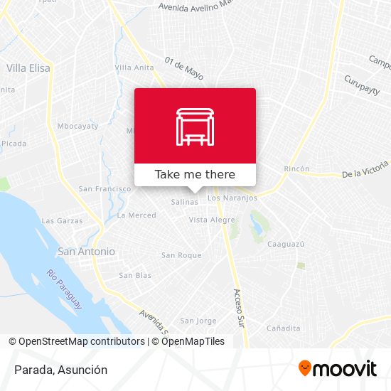 Mapa de Parada