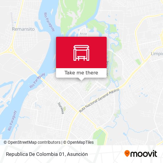 Republica De Colombia 01 map