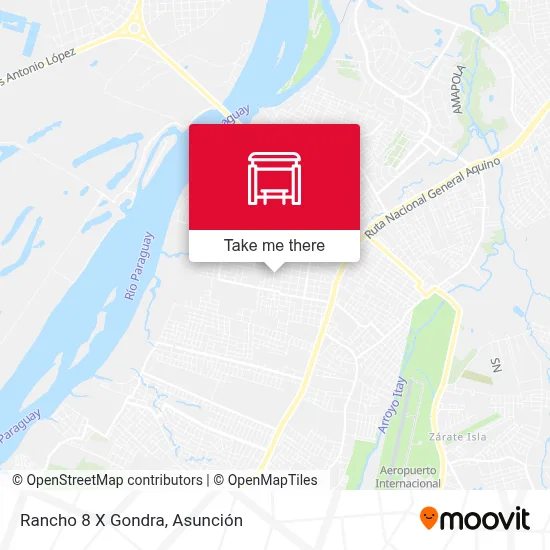 Rancho 8 X Gondra map