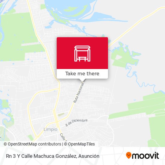 Mapa de Rn 3 Y Calle Machuca González