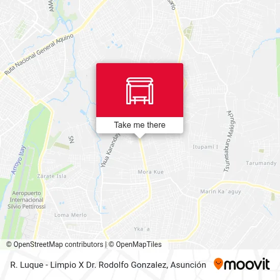 R. Luque - Limpio X Dr. Rodolfo Gonzalez map