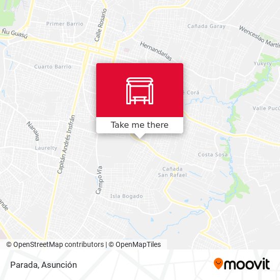 Mapa de Parada