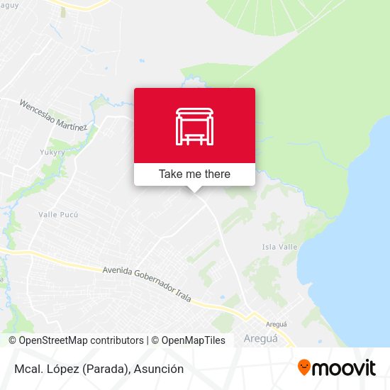 Mapa de Mcal. López (Parada)