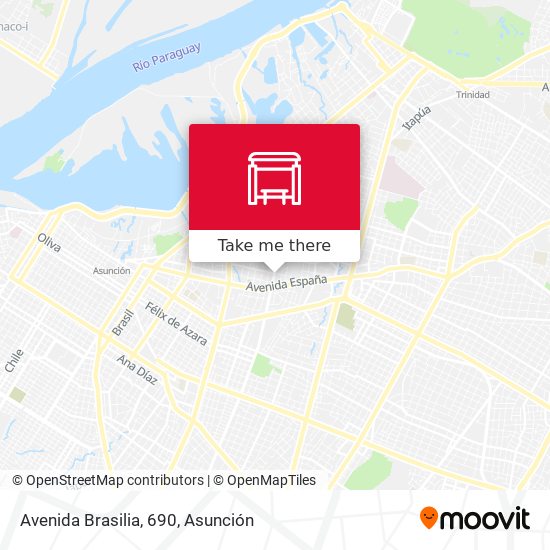 Mapa de Avenida Brasilia, 690