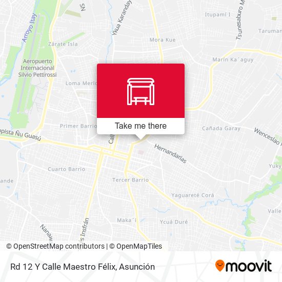 Mapa de Rd 12 Y Calle Maestro Félix