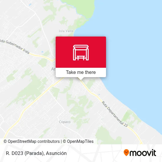 R. D023 (Parada) map