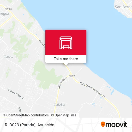 R. D023 (Parada) map